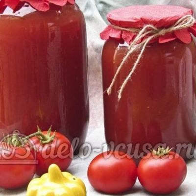 Домашний томатный сок на зиму
