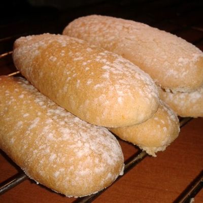 Савоярди или Дамские пальчики бисквитные печенья-палочки
