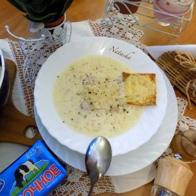 Французский луковый суп по-деревенски