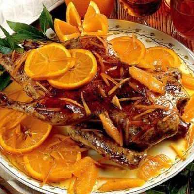 Утка с апельсинами Anatra all arancia