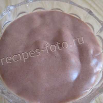 Простой шоколадный крем для торта из сметаны с какао