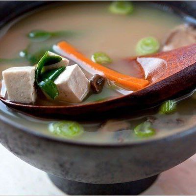 Японский мисо суп с тофу