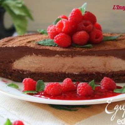 Шоколадный торт-мусс Сюрприз