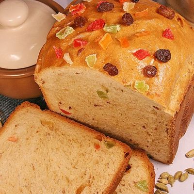 Рецепт хлеба Рождественский с использованием закваски АЦАТАН