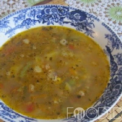 Суп из сайры консервированной