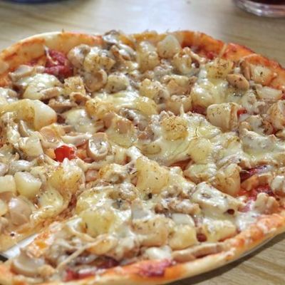 Рецепт теста для настоящей Итальянской пиццы И собственно сама пицца