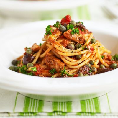 Спагетти с сардинами