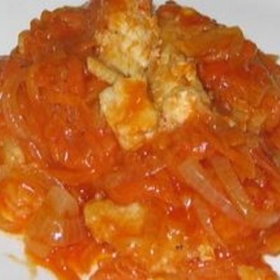 Рыба под маринадом в томатном соусе
