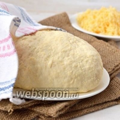 Сырное тесто на кефире