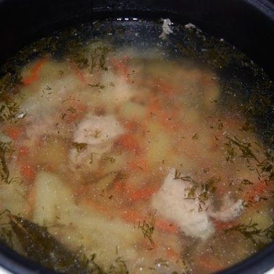 Куриный суп-лапша в мультиварке