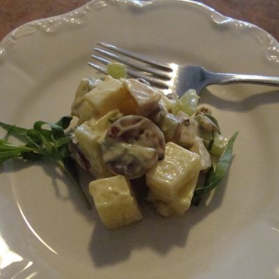 Салат из индейки с сыром
