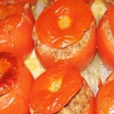 Фаршированные помидоры с мясом