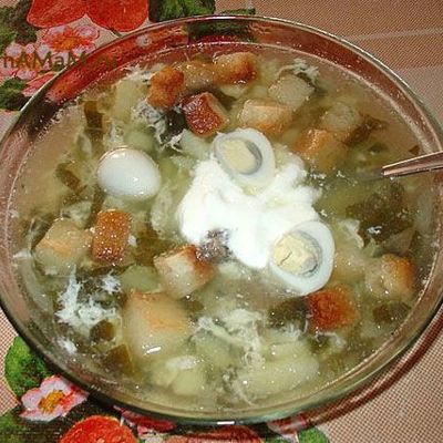 Щавелевый суп