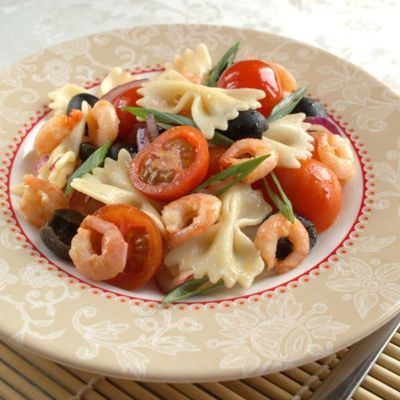 Итальянский салат с макаронами