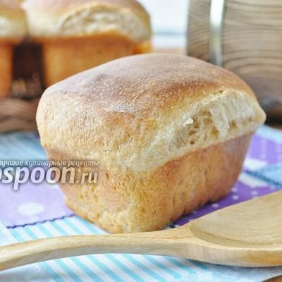 Бездрожжевой хлеб на обойной муке