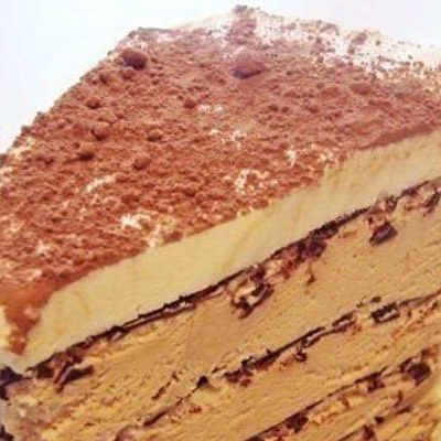 Вкусный торт из печенья без выпечки