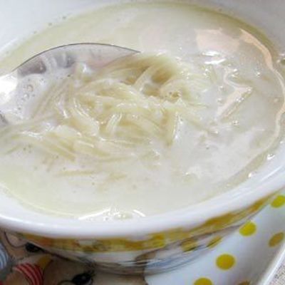 Молочный суп для детей от года