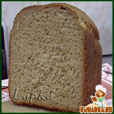 Хлеб на пиве в хлебопечке