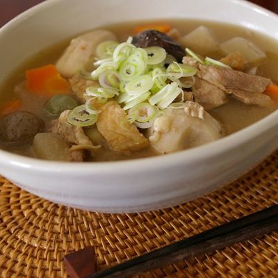 Суп из свинины с овощами