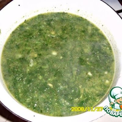 Зеленый суп или щи
