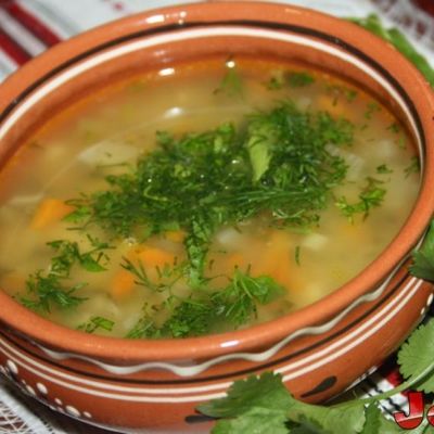 Чечевичный суп-похлебка