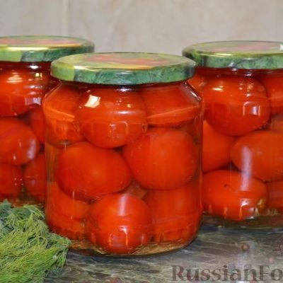 Маринованные помидоры на зиму без стерилизации