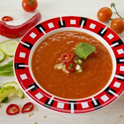 Гаспачо холодный суп из помидоров