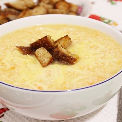 Овощной суп-пюре без картофеля