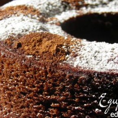 Шоколадно-цитрусовый торт для постных дней