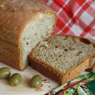 Итальянский хлеб с травами