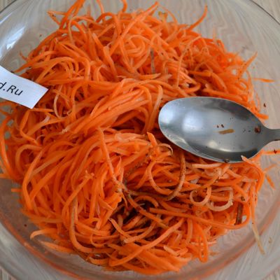 Морковча морковь по-корейски