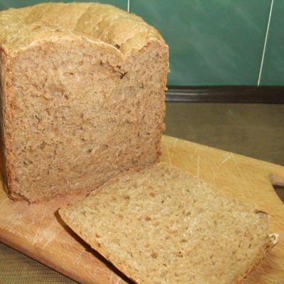 Домашний постный хлеб