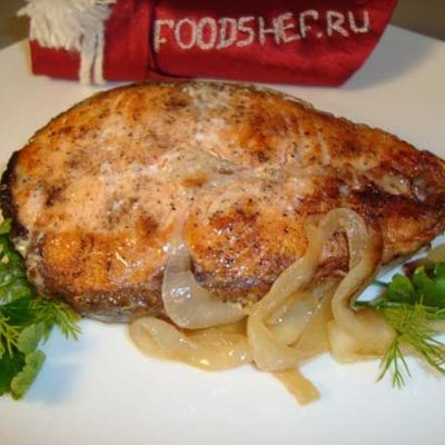 СЁМГА ЗАПЕЧЕННАЯ В ДУХОВКЕ Подробнее на FoodShef: http: foodshef.ru salmon-baked-in-the-oven.html