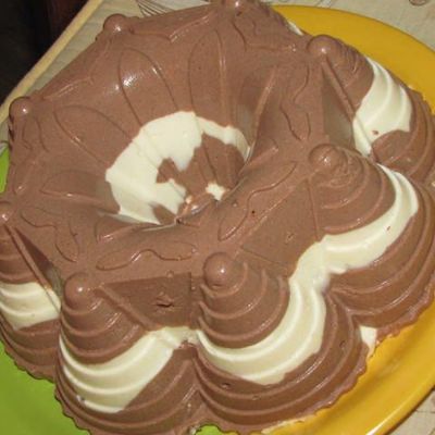 Десерт творожно-шоколадный Лакомка
