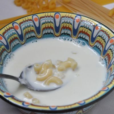 Суп молочный в мультиварке