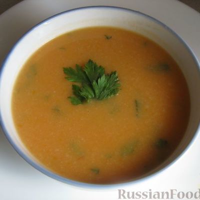 Постный суп-пюре овощной