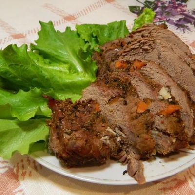 Мясо запеченное в фольге в духовке