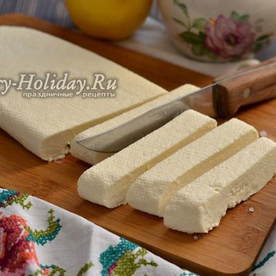 Рецепт домашнего сыра из молока