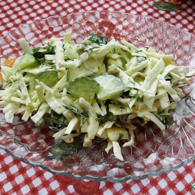 Любимый салат из капусты