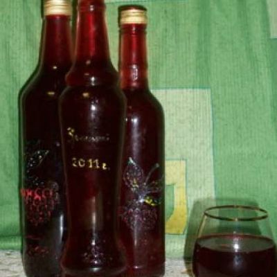 Домашнее вино из красной рябины