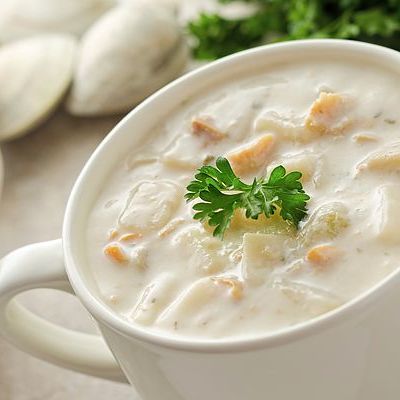Низкокалорийный овощной молочный суп