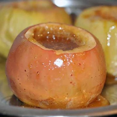 Яблоки запеченные в духовке с медом