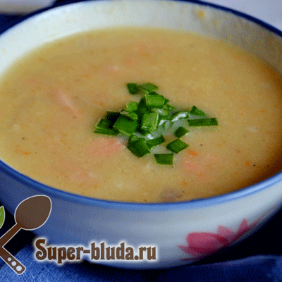 Суп-пюре из семги с овощами, рецепт вкусно супа-пюре