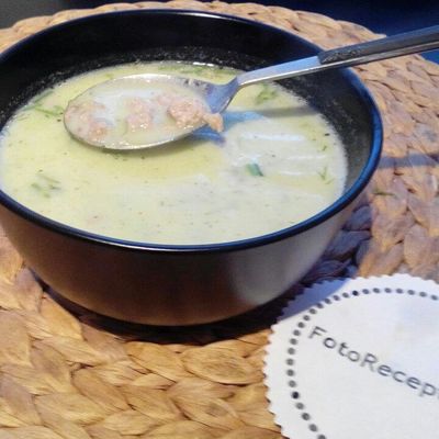 Суп-пюре из брокколи со сливками