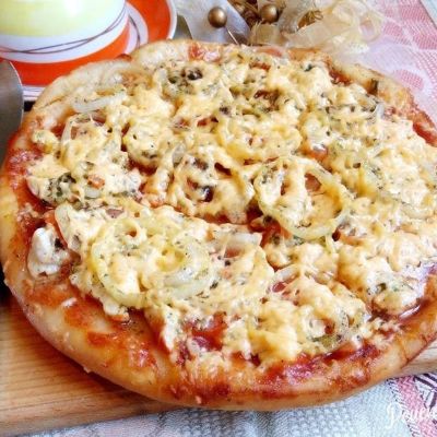 Итальянская пицца в мультиварке
