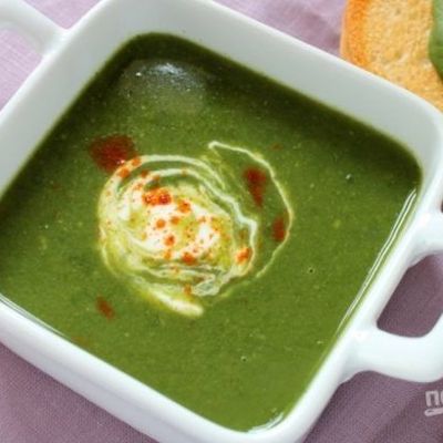 Зеленый суп