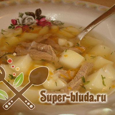 Суп из говядины, как приготовить суп с телятиной