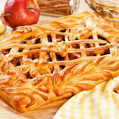 Тесто для пирога с яблоками