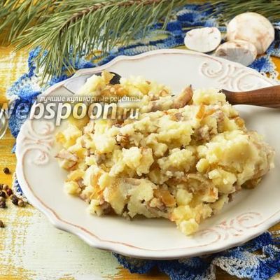 Начинка для пирожков с картошкой и грибами