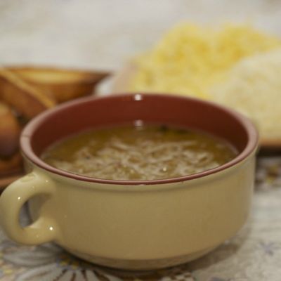 Диетический луковый суп